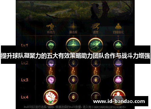 提升球队凝聚力的五大有效策略助力团队合作与战斗力增强